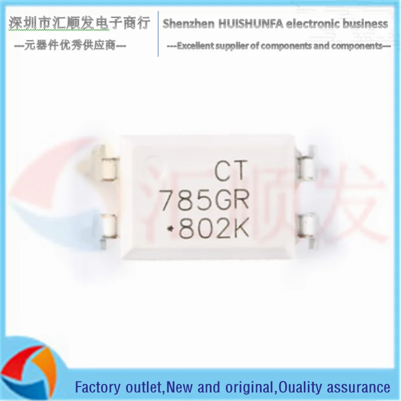 Brand new original CT785GR DIP-4 compatible TLP785 phototransistor output photocoupler chip