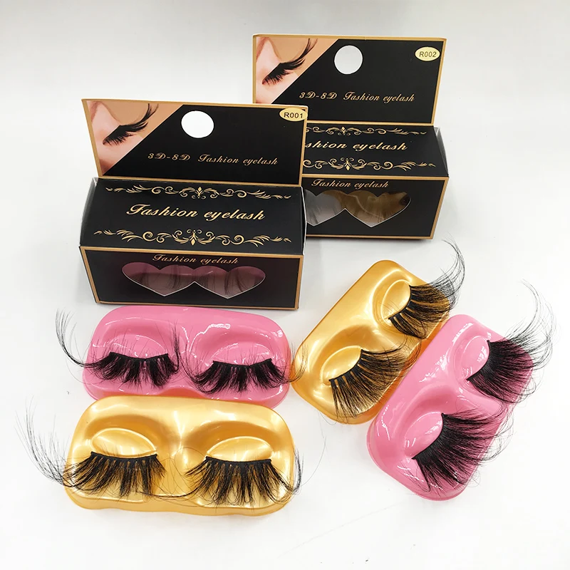 70mm Lashes Super Long Fluffy Soft Lashes False Eyelashes with Free Shape Tray Eyelash Packaging