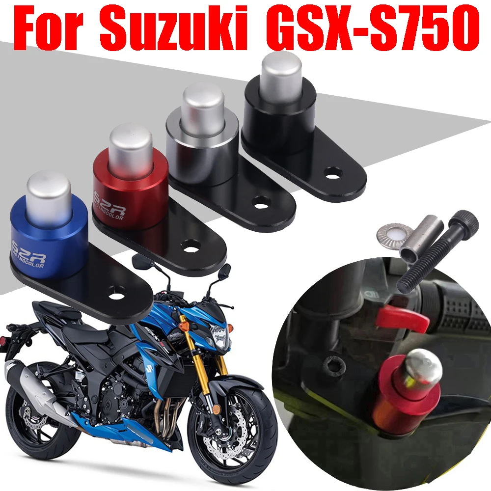 For Suzuki GSX-S750 GSX S 750 GSXS 750 GSXS750 Accessories Motorcycle Brake Lever Ramp Slope Parking Brake Stop Auxiliary Lock