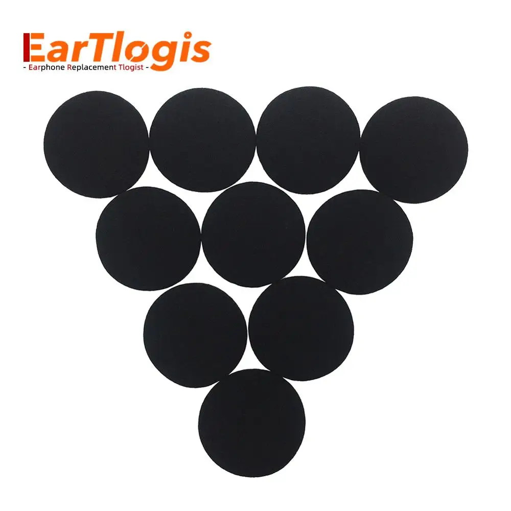 

EarTlogis Sponge Replacement Ear Pads for Sennheiser PX-60 PX60 PX 60 Headset Parts Foam Cover Earbud Tip Pillow