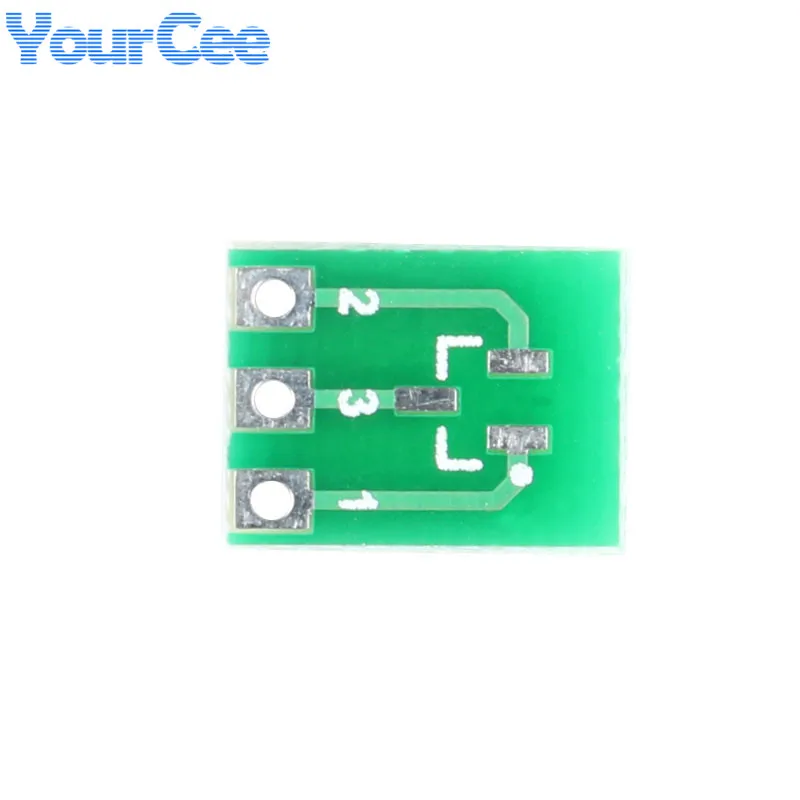 20 Pcs Double Side SMD SOT23-3 To DIP SIP3 Adapter PCB DIY Converter Plate SOT SIP IC Socket Board Integrated Circuits