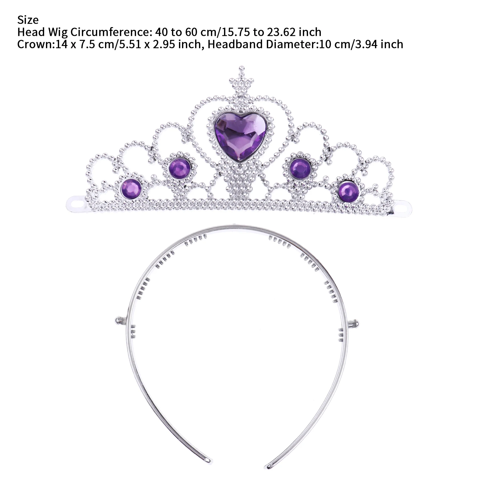 Neue Meerjungfrau Perücke Prinzessin Haar Bands Mädchen Party Phantasie Zubehör Prinzessin Rot Haar Perücken Crown Headwear für Weihnachten Halloween