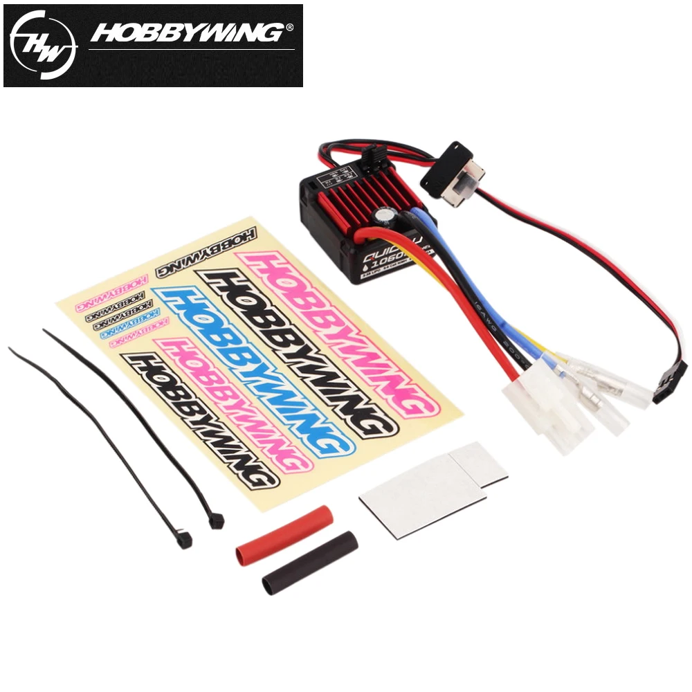 HobbyWing QuicRun 1060 1625 0880 Waterproof Brushed Electronic Speed Controller For RC Touring Cars/Buggies/Truck/Crawlers Toys