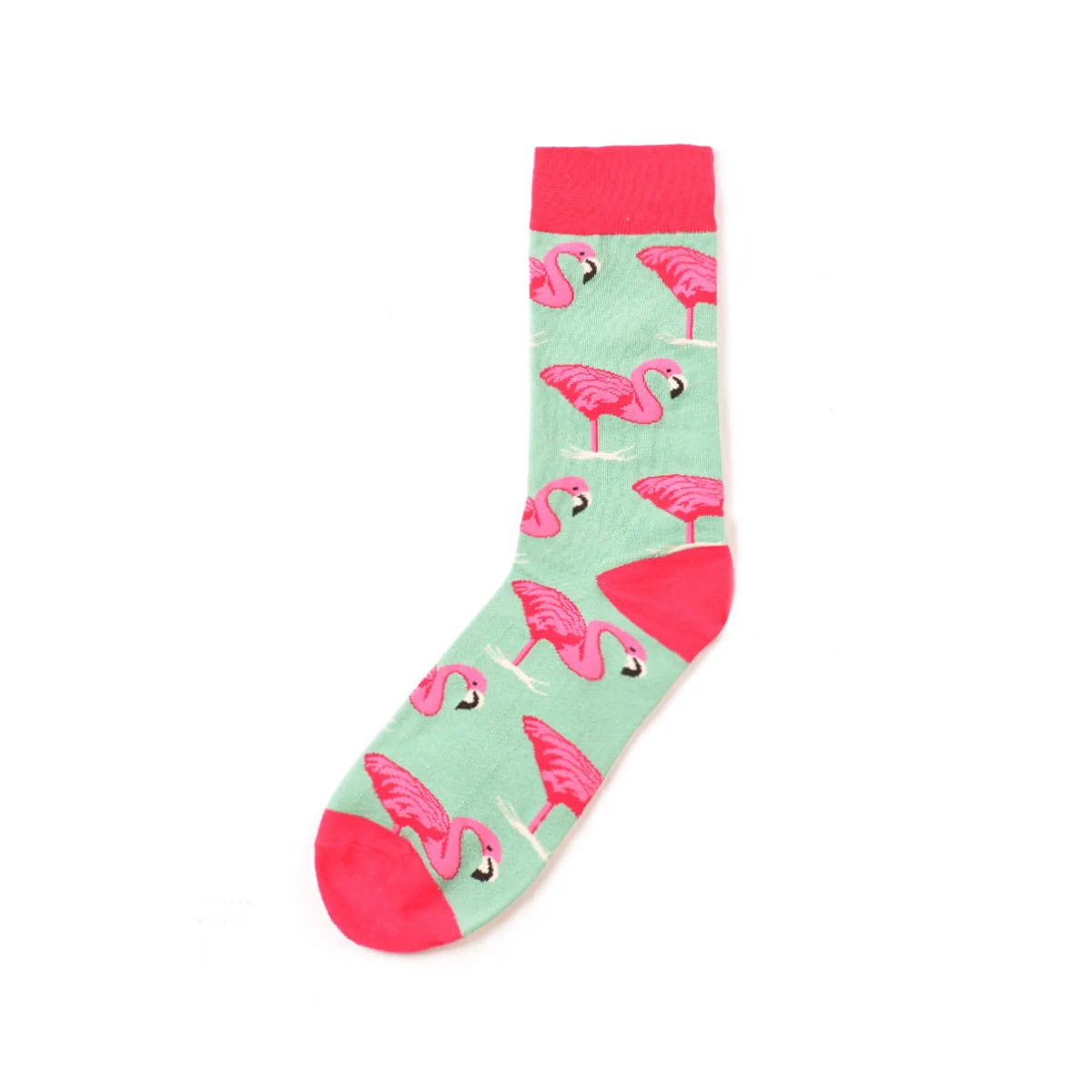 Funky Crazy Men Cotton Happy Socks Koala Flamingo Kangaroo Crocodile Salmon Harajuku Dress Brand Designer Novelty Gift Hip Hop