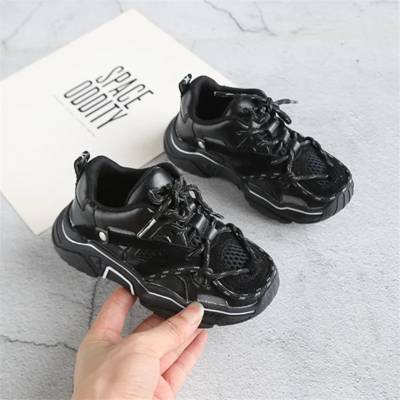 Kinder Schuhe 2021 Neue Kleinkind Jungen Mรคdchen Sport Schuhe Reflektierende Schnรผrsenkel Atmungsaktive Outdoor Tennis Mode Kinder Turnschuhe