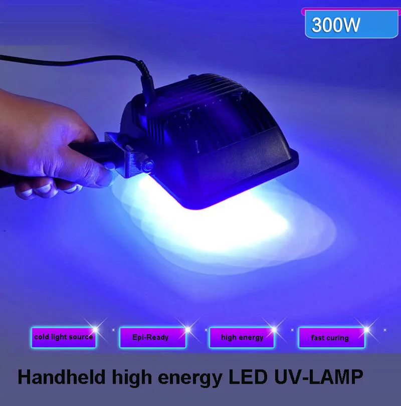 Handheld high energy LED UV-LAMP, UV lamp no shadow glue plate lamp flaw detection lamp green ink lamp