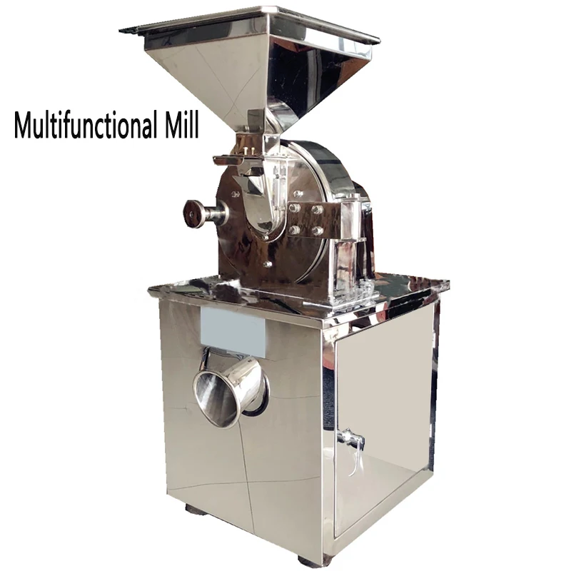 60-150 kg/h Stainless steel Commercial sesame grinder Multi-function mill machine DRB-FS20B Food Soy flour miller 220V/380V 4kw