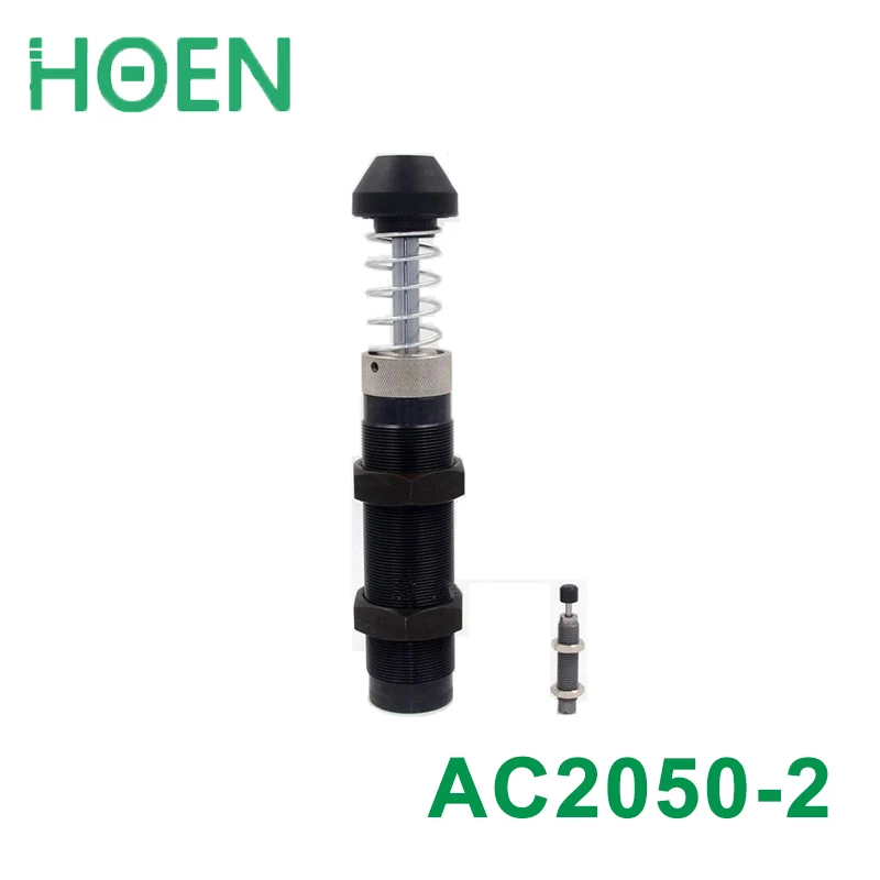 

AC2050-2 Pneumatic Air Cylinder Shock Absorber AC 2050-2 meduim speed OD thread size 20mm stroke 50mm Specifications M20*1.5