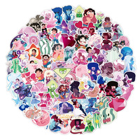 10/30/50/100pcs Steven Universe Cartoon Stickers Cute Graffiti Decal DIY Laptop Bicycle Motorcycle Fridge Waterproof Sticker Toy