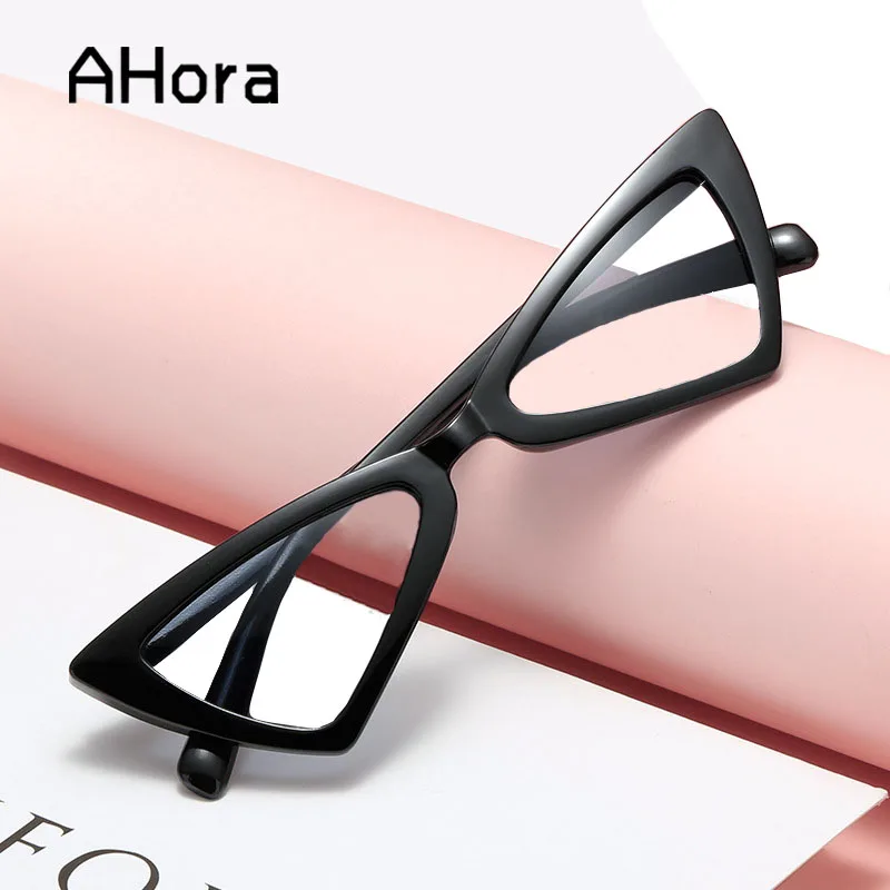 Ahora Small Frame Cat Eyes Reading Glasses Fashion Women&Men Presbyopic Eyeglasses Hyperopia Eyewear+1.0+1.5+2.0+2.5+3.0+4.0