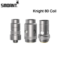 Original Smoant Knight 80 Replacement Coil RBA Coil 0.3ohm single / 0.4ohm Dual Mesh coil For Knight 80 Pod Mod Kit