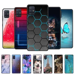 For Samsung Galaxy A31 A51 A71 Case Silicon Back Cover Phone Case For Samsung A51 A71 A31 A315 A515 A715 Soft Case bumper coque