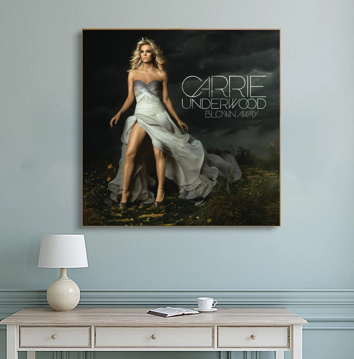 Carrie Underwood Blown Away Music Album Poster Canvas Art Print Home Decoration Wall Painting ( No Frame )