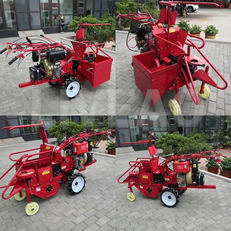 Handheld Diesel Powered Corn Harvester Crowbar Machine Corn Stalk Crusher