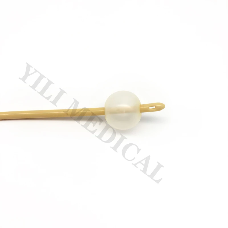 Catetere di Foley in lattice a 2 vie sterilizzazione medica rivestita in Silicone catetere uretrale a palloncino urinario FR6 - FR30