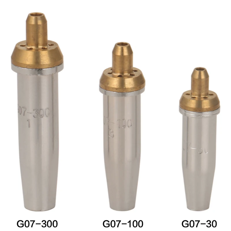 2PC G07-30 100 300 커팅 토치 스플릿 프로판 커팅 노즐 스테인레스 스틸 가스 액화 토치 커팅 토치 커팅 노즐