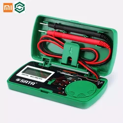 New Xiaomi Sata Multimeter Full Range Overload Protection AC and DC Voltage Mini Pocket Easy Measurement Measurable Continuity