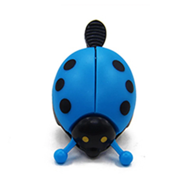 Bike Bells Alarm Horn Bicycle Ladybug Bell Ladybird Alarm Bell Ring Horns Bike Metal Handlebar Horn Cycling Safety Accessories