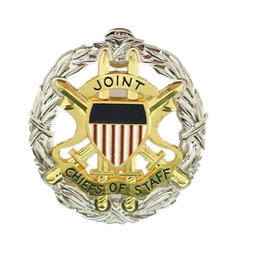 Metal Cap badge of US Hat Officer Caps for The Joint Chiefs of Staff