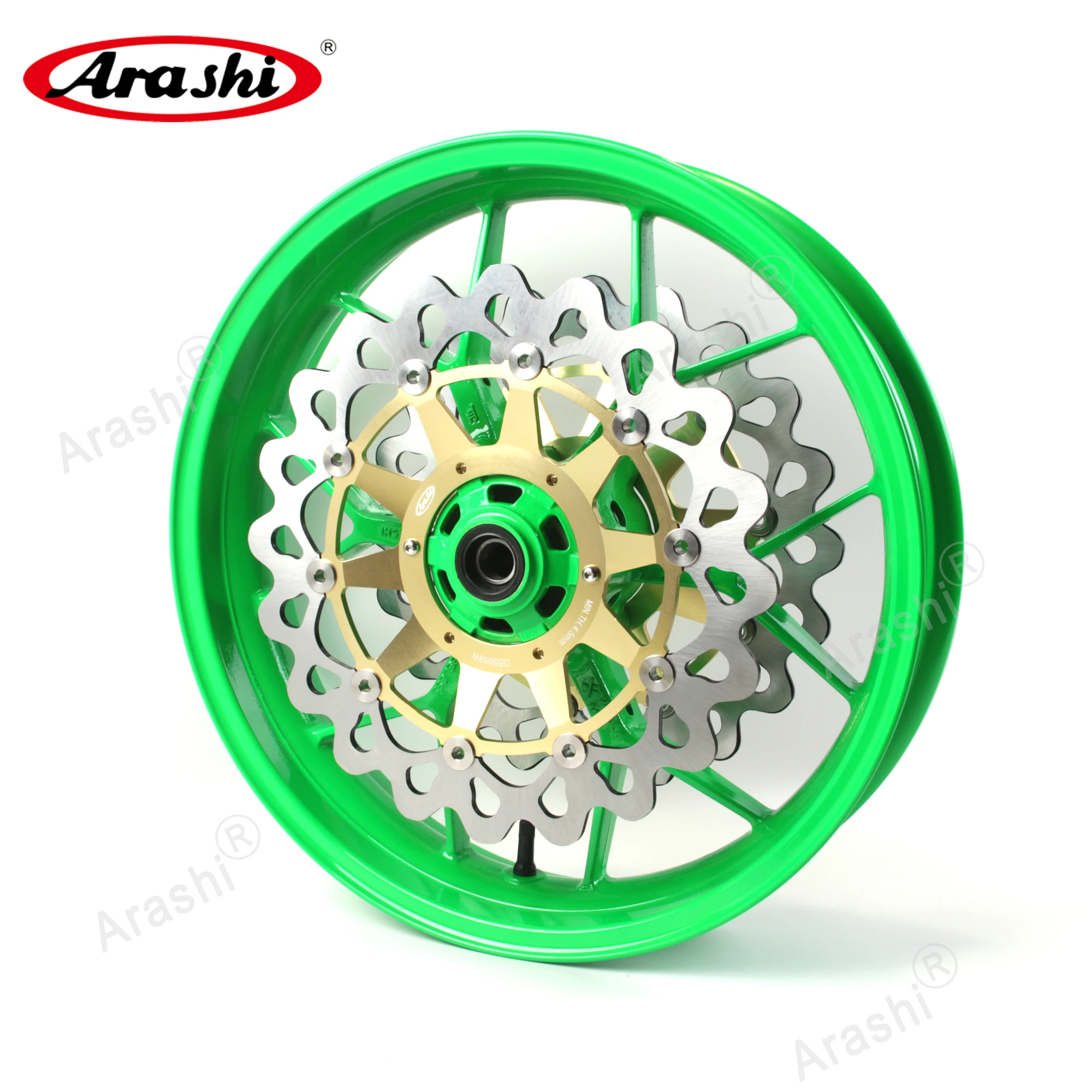 

Arashi For HONDA CBR1000RR 2006 - 2007 Front Wheel Rim Floating Front Brake Disc Rotor Set CBR 1000 RR Motorcycle Tire Rim