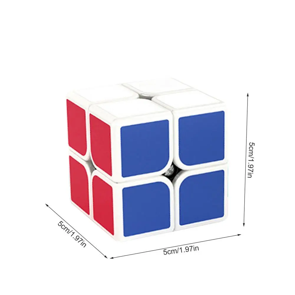 Anti Stress Magische Kubus Nieuwe 2X2 Speed Magic Cube Profissional 2X2X2 Cubo Magico Puzzel educatief Speelgoed Voor Kinderen Kids Geschenken