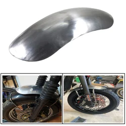 Motorcycle Aluminum Universal Unpainted Short Front Mudguard Fender Mud Guard Custom For Harley Touring Chopper Bobber