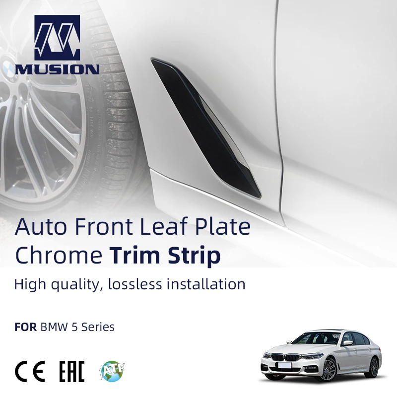 Car Front Leaf Trim Strip Auto Exterior Accessories From China Factory Musion For BMW G38 F18LCI  5 Series 2018-2019