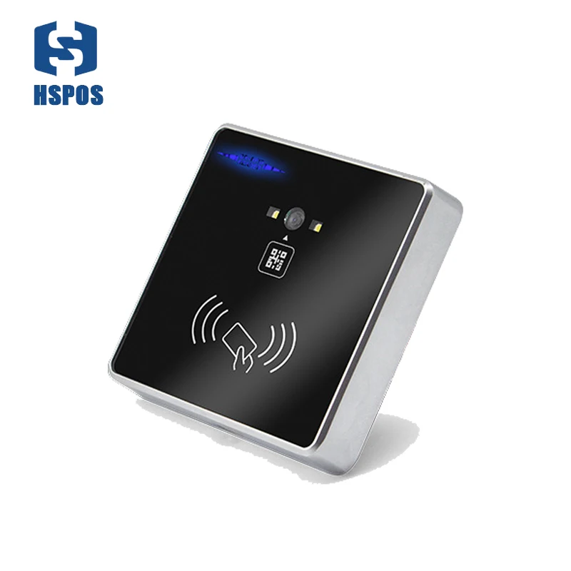 

HSPOS QR Code RFID Access Control Reader 2D Barcode Reader Support ID IC Card for Credit Card System HS-R36