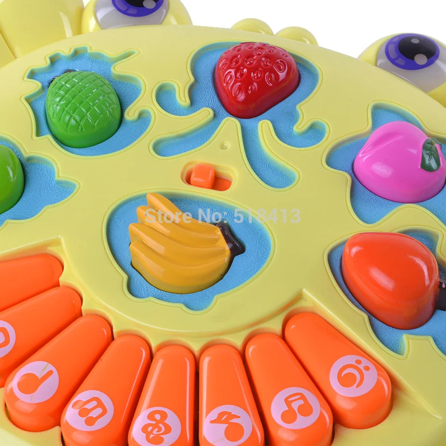 Multifunction Fancy Baby Infant Children Toy Animal Farm Music Piano Keyboard Learning & Exercising Type Electronic Plastic