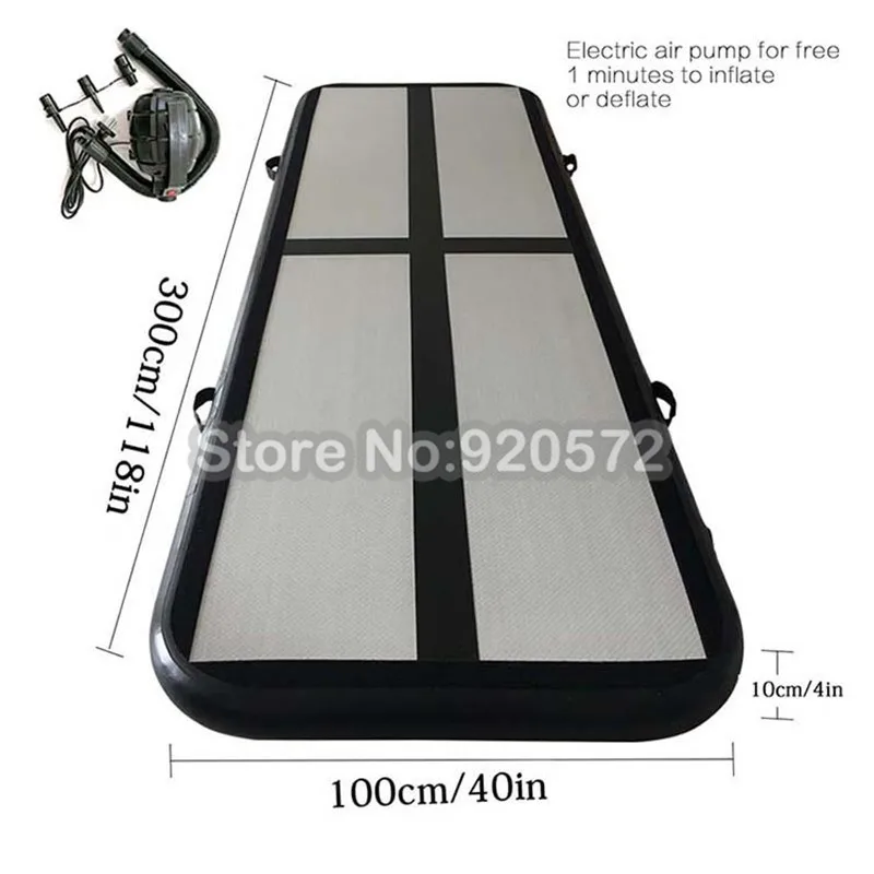 2m 3m 4m Inflatable Gymnastic Air Track Mattress Gym Tumble Airtrack Floor Tumbling Air Track Mat For Adult or Child