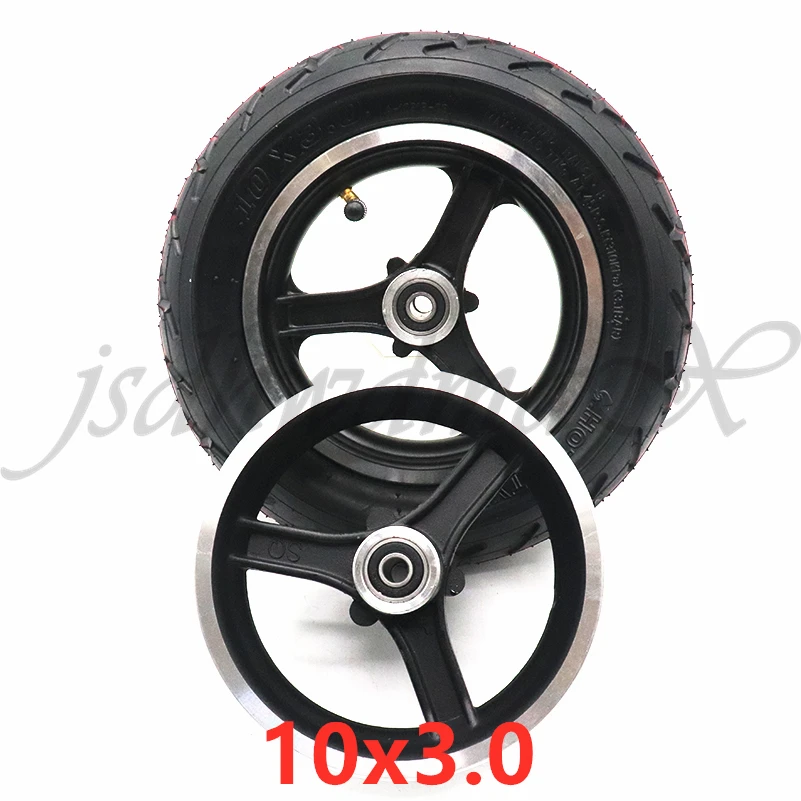 Newest 10 inch Folding electric scooter wheel tire alloy rim 10x3.0  Tyre For KUGOO M4 PRO Electric Scooter  10*3.0