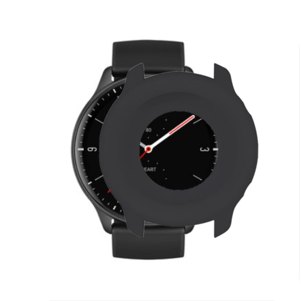 FIFATA Colorful Soft Silicone Protective Shell For Xiaomi Huami Amazfit GTR 2/GTR 47MM Smart Watch Replacement Watch Case Cover