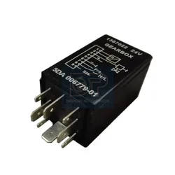 One Piece Truck Auto Flasher 8 Pins 24V Relay For Scnia Bus 4 F K N Series 1543806 1347277 1387022 1475750