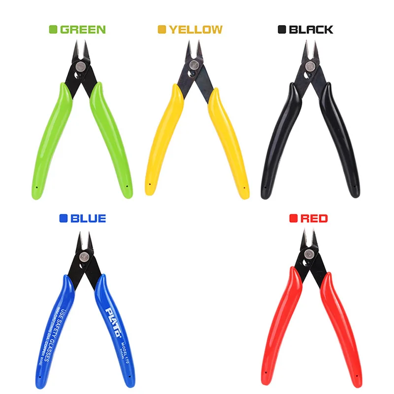 1/5/10pcs Pliers Wire Cutter Side Cutter Diagonal Pliers Multitool edc 170 Diagonal Pliers Cutting Nipper Hand Tool DIY Tool Kit