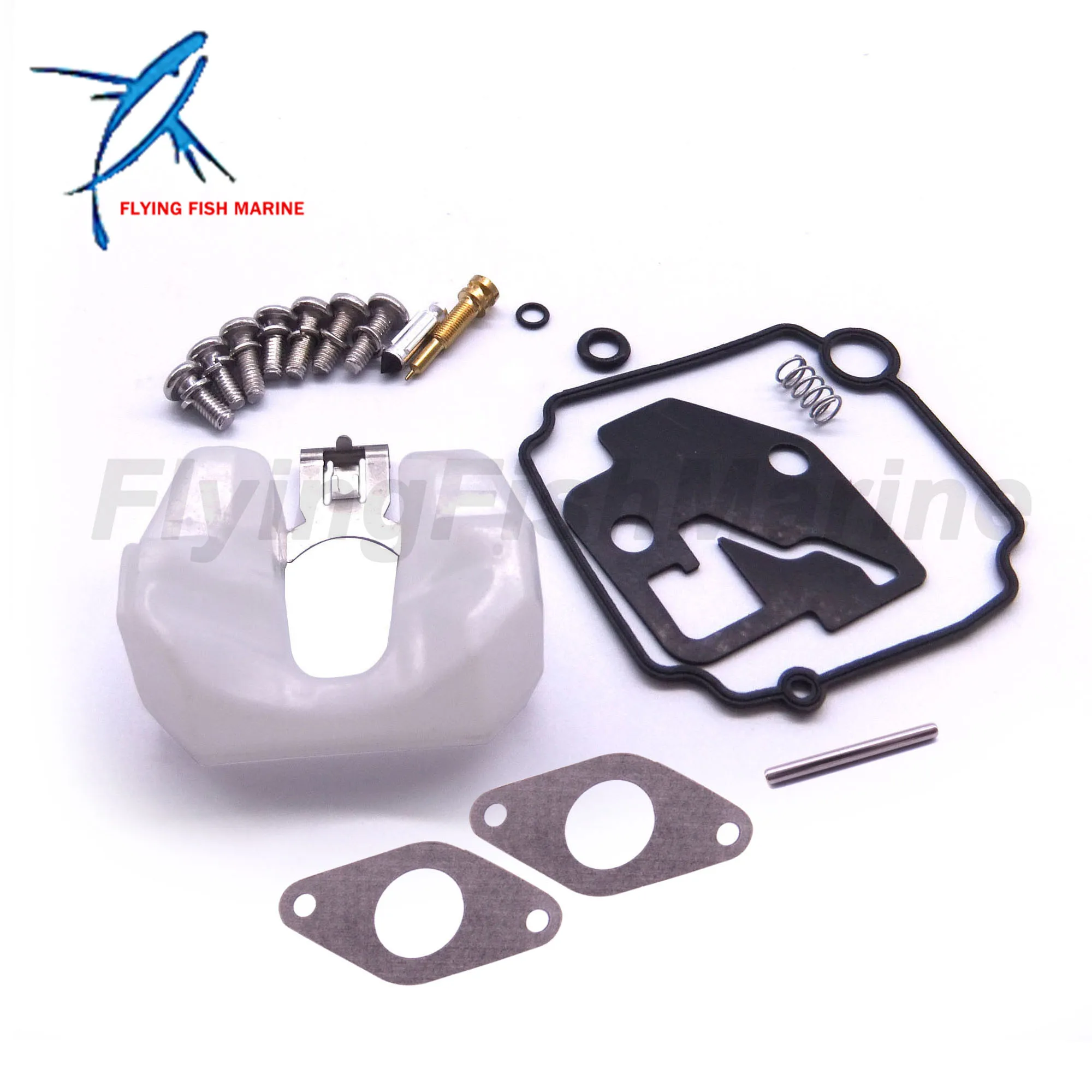 Outboard Engine 8M0044576 Carburetor Repair Kit for Mercury Mercruiser Quicksilver Boat Motor 8HP 9.9HP