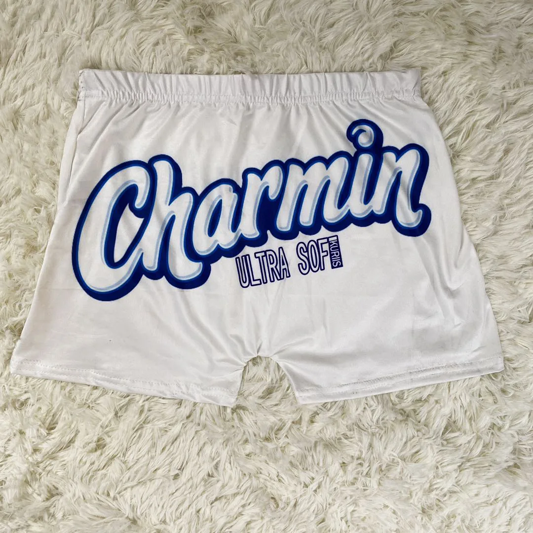 Hot Sale Women\'s Booty Shorts High Waist Short Sweatpants Summer Women Clothes Candy Snack Kitkat Home Boxer Shorts