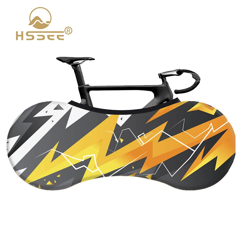 HSSEE New Elastic Bike Wheel Cover Smooth Milk Shredded MTB Cover 26in 27.5in 700C Road Bike Indoor Dust Bag Bicycle Accessories