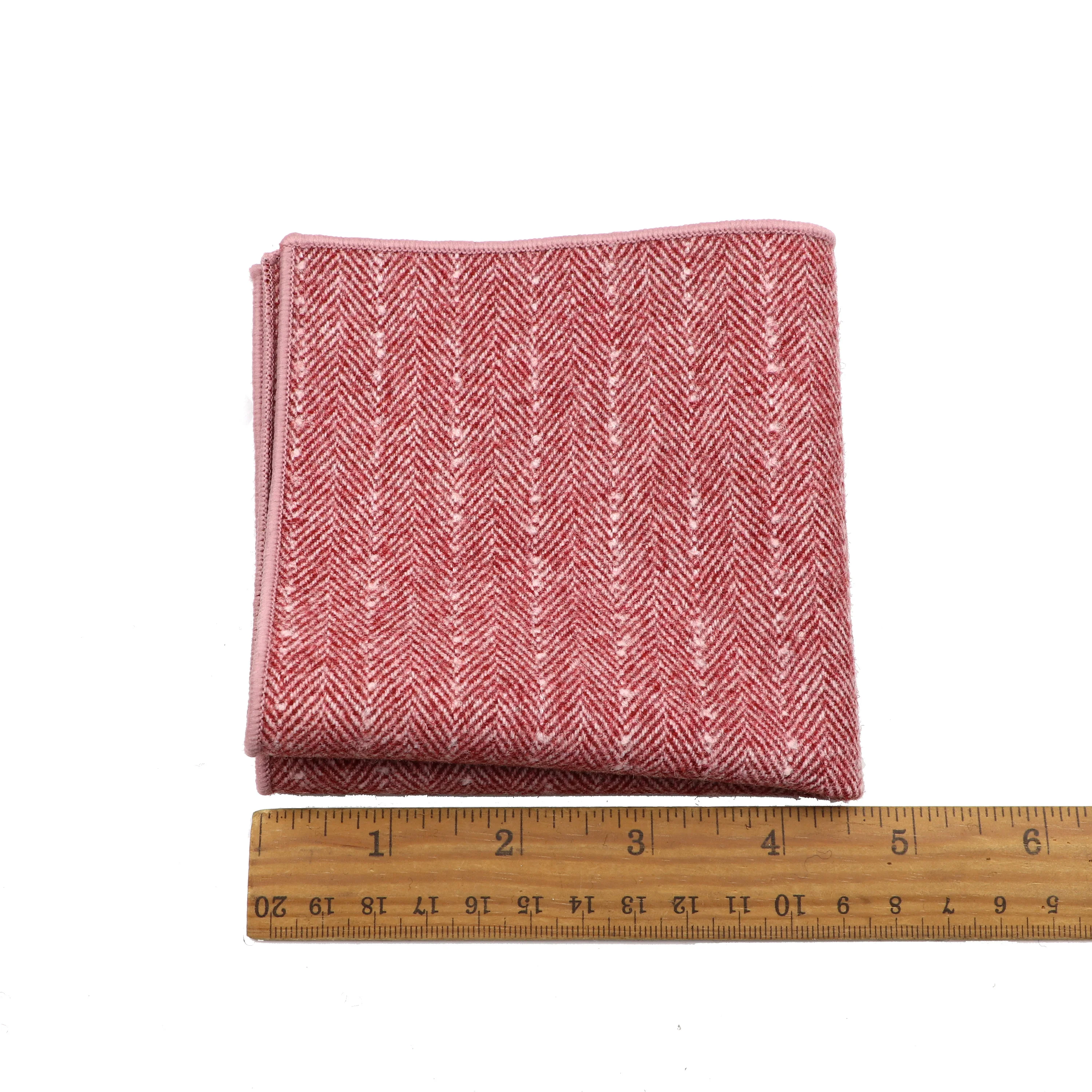 Men's High Quality Wool Cotton Handkerchief Pocket Square