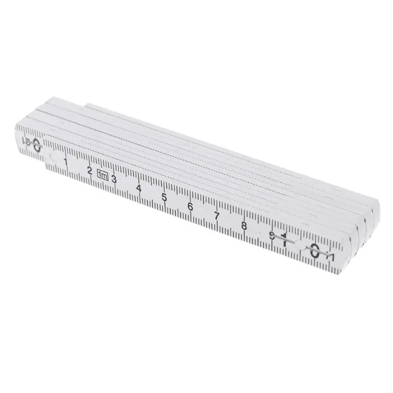 1M 2M Of Folding Carpenter\'s Ruler, Lightweight And Compact Measuring Rule Slider, Used For Woodworking Accessories