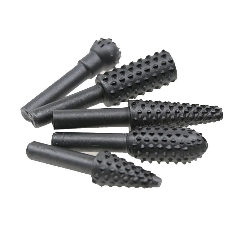 5pcs Steel Rotary Rasp File 1/4\