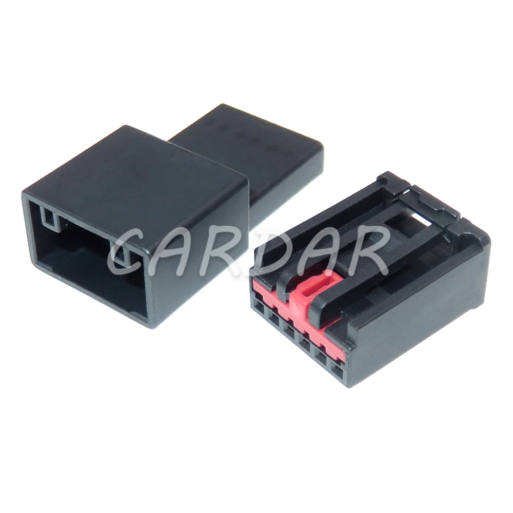 1 Set 6 Pin 1 Series Automobile USB Module Socket AC Assembly Male Female Electrical Connector Auto Accessories