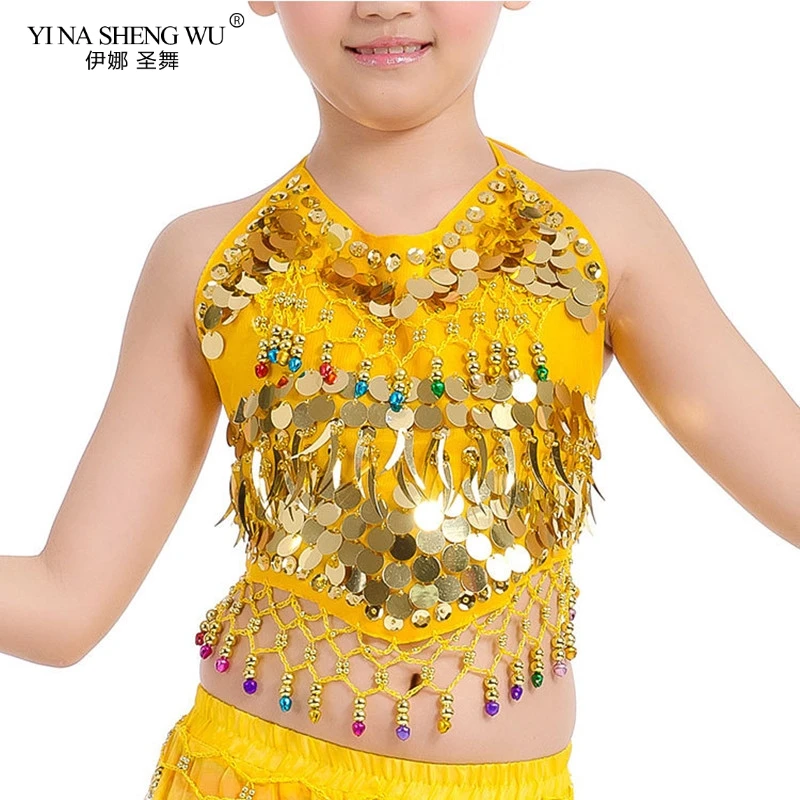 Girls Bellydance Oriental Costumes Children Belly Dance Costume Top 2 Style Grils Indian Sari Clothing bollywood for kids