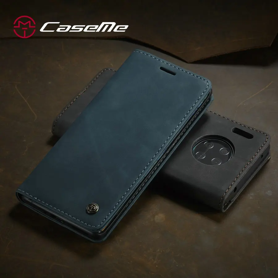 

CaseMe For Huawei Mate 30 Pro Case Flip Leather Luxury Cover Mate 30 P20 P30 lite Wallet Magnetic Flip Cover P Smart 2019 Cases