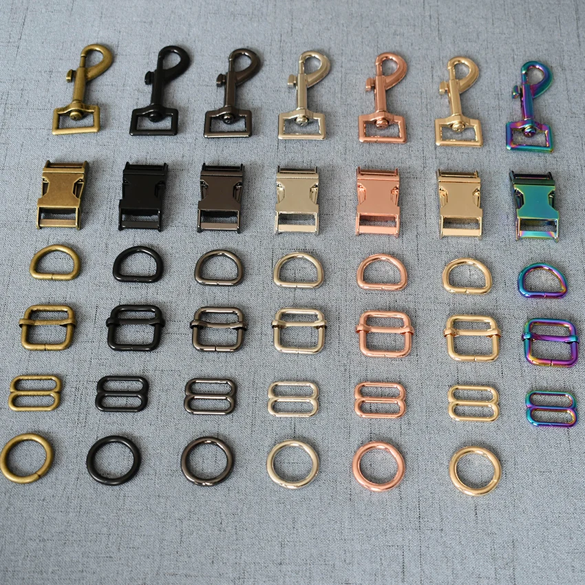 1 Pcs/Lot 20mm Metal Safety Strong Clips Lobster Clasp Dog Leash Carabiner Snap Hook DIY Key Chain Bag  20mmqb