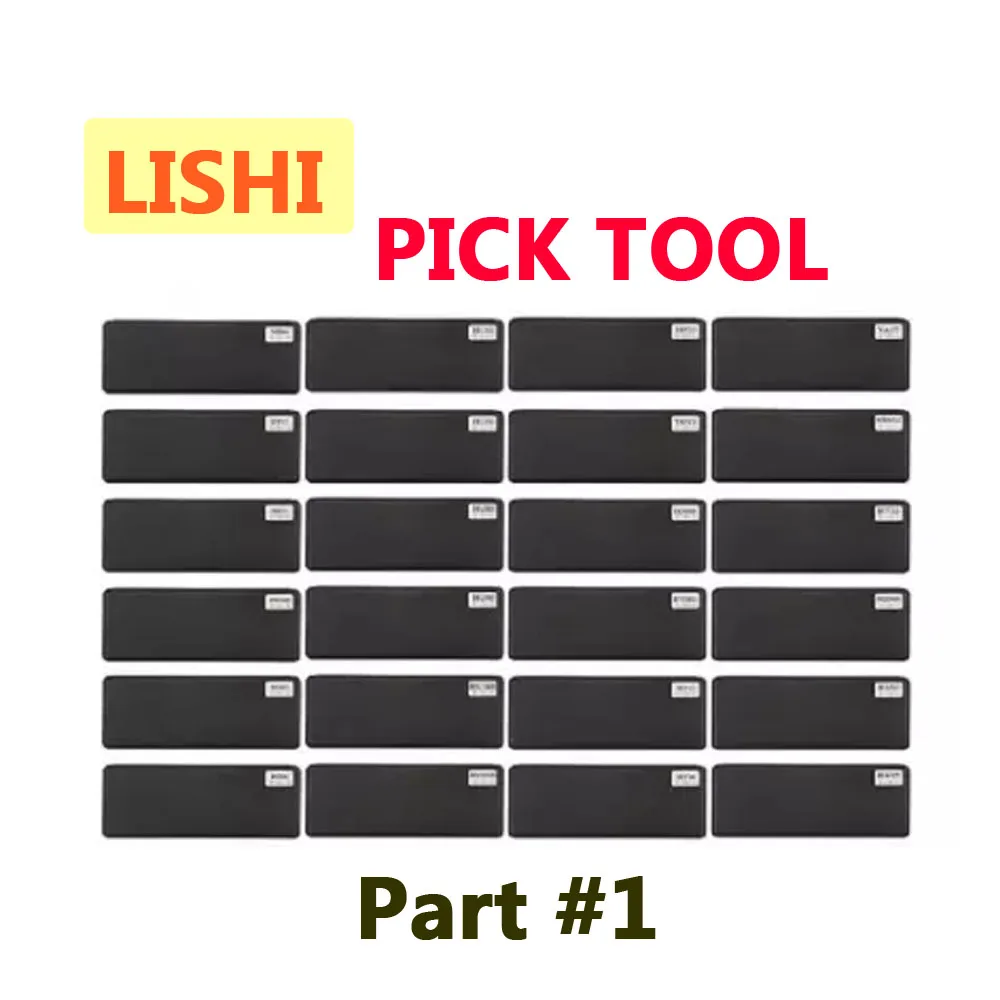 

Lishi P1CK HU100R HU92 HU58 HU66(1)HU66(2) Hu43 HU100 HU39 HU101HON66HU56NE66MAZ24NE78SIP22DAT17NSN14HU87Renauit Locksmith Tools