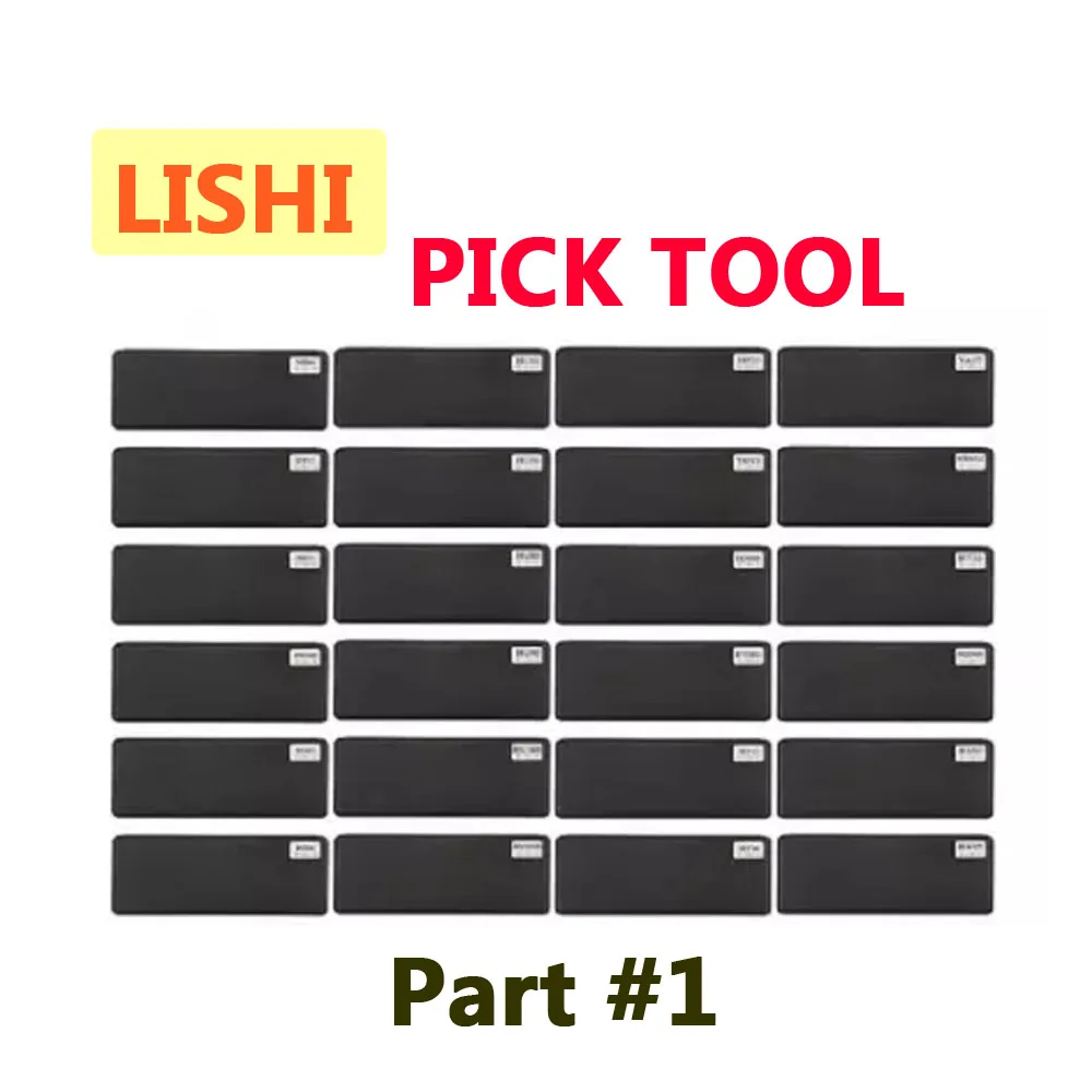 Lishi P1CK HU100R HU92 HU58 HU66(1)HU66(2) Hu43 HU100 HU39 HU101HON66HU56NE66MAZ24NE78SIP22DAT17NSN14HU87Renauit Slotenmaker Gereedschap