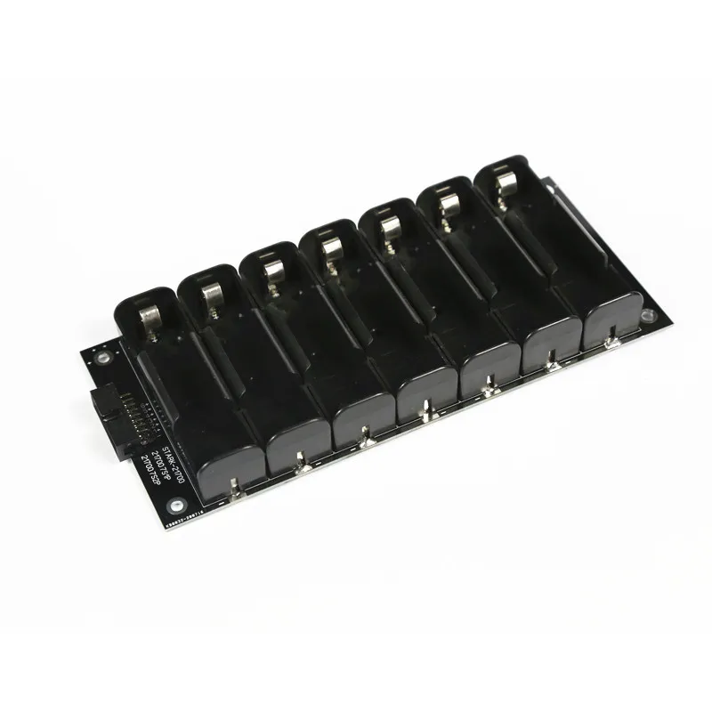 7S Power Wall 29.4V 21700 Battery Holder 20A 40A 60A BMS Battery Pack Balancer PCM PCB Battery Case for Ebike Battery