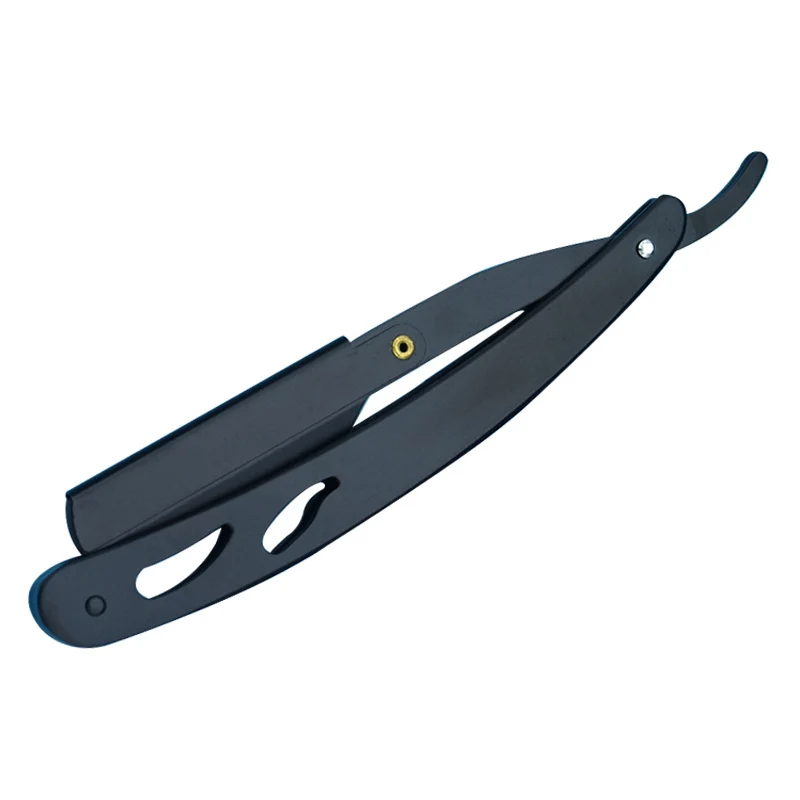 Männer Rasieren Rasiermesser Barber Werkzeuge Manuelle Rasierer Stahl Falten Messer Pro Gesicht Rasierer Customizing Name