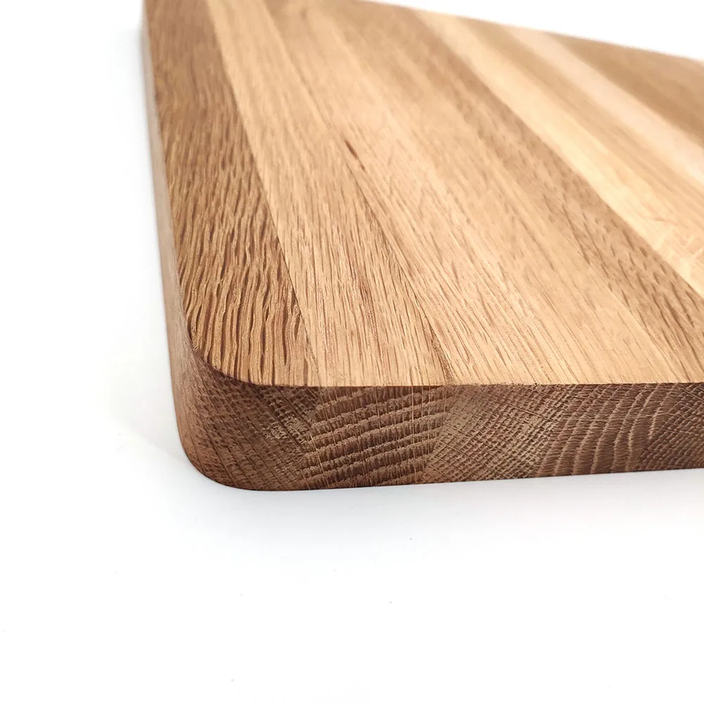 Jaswehome Kitchen Cutting Board Multipurpose Wood Large Oak Serving Board Chopping Board for Meat Cheese Bread Vegetables Fruits