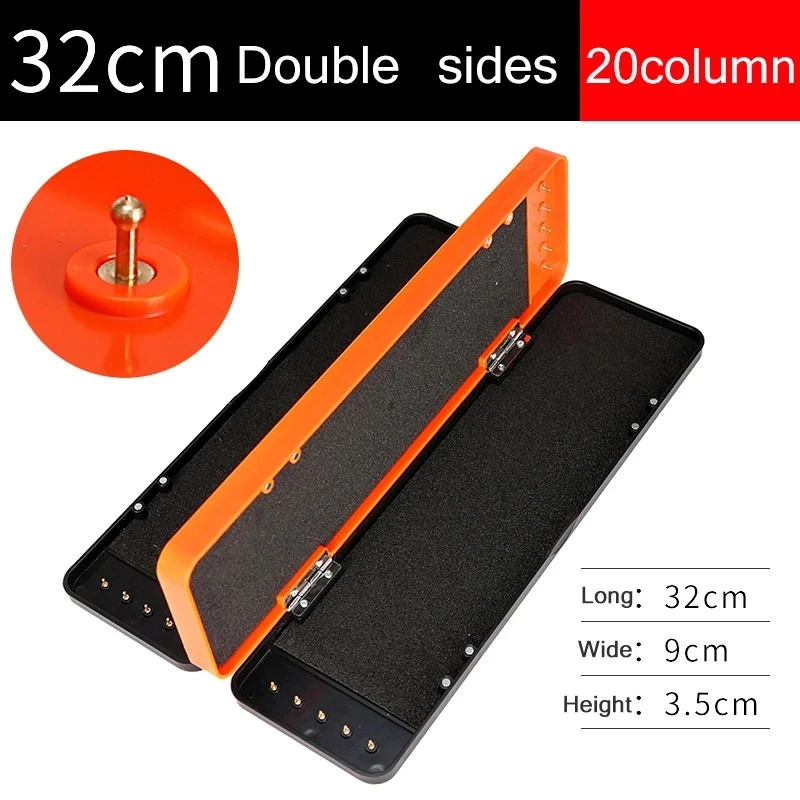 1PCS Fishing Rig Tackle Hook Box Case Large Capacity Durable ABS Drop-Proof Fishing Gear Accessories Fishing Tools Storage Box